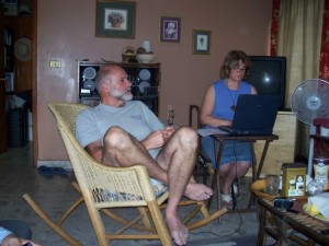 Board of Directors Meeting at our house
