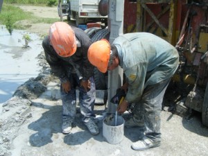 Measuring the well depth