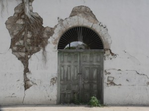 Just a really cool door. I won't try to read any great spiritual significance into it