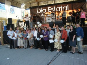 Pastors represented in the state-wide day of prayer held in Cd. Valles