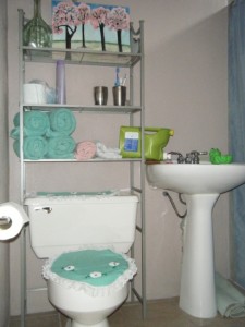 Even the bathroom looks great. Of course, there is no water or electricity in the house yet, but that will come some day, the Lord willing