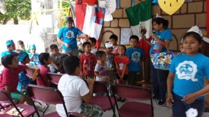 Children's vacation Bible school at Mario and Janny's house