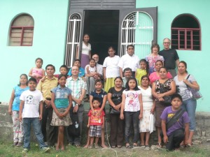 Little congregation in Solidaridad. This is the church where Javier and Cristina directly minister