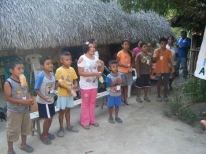 Summer Bible School class in San Antonio Huichimal. This is the little village where Armando and Alicia minister