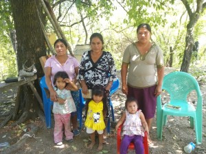 A group of Pame Believers in the mountain village of Milpas Viejas