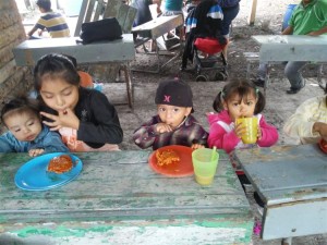 Some of the children that were being ministered to in Buenos Aires children's ministry