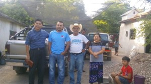Don Rogelio and his family. This is the young man that was healed, and the first Pame family to open their home to the gospel when Javier first came to Tanlacut