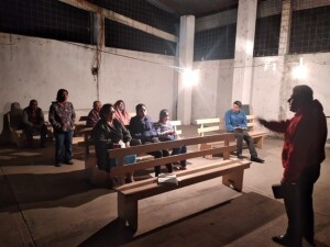 This is a photo of the dear brothers and sisters in Tanlacut who have always remained faithful to the Lord.
