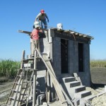 The ecological toilets take shape (the labor-intensive way)