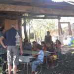 Teaching at children’s program at Buenos Aires