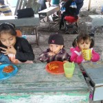 Some of the children that were being ministered to in Buenos Aires children’s ministry