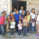 Javier with a group of Pame believers.