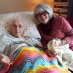A fairly recent picture of my mother with Theresa.