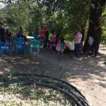 Ministring to the children in Milpas Viejas
