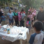 Ministering to children and adults in Tanlacut