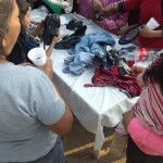 share clothing and footwear with some of the needy of the Pame